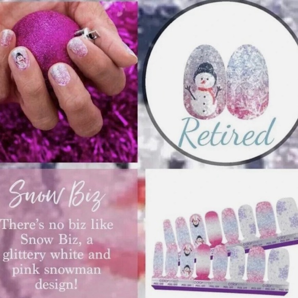 Color Street Other - 55. Color Street Nail Polish Strips - Snow Biz